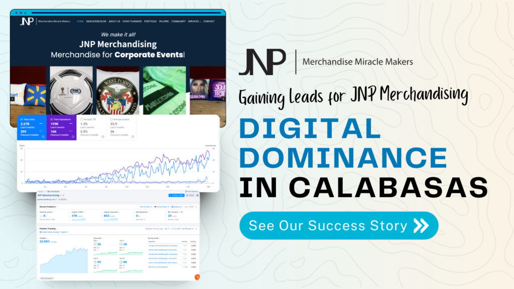 Digital Dominance in Calabasas: Gaining Leads for JNP Merchandising